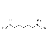CAS#: 728853-87-0， [5-(Dimethylamino)pentyl]boronic acid