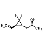 CAS#: 728894-77-7， (2S)-1-[(1R,3R)-2,2-Difluoro-3-vinylcyclopropyl]-2-propanol