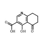 CAS#: 72913-01-0， 4-Hydroxy-5-oxo-5,6,7,8-tetrahydro-3-quinolinecarboxylic acid