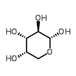 CAS#: 7296-55-1， alpha-L-Arabinopyranose