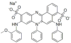 CAS#: 72968-77-5， Sodium 9-[(2-Methoxyphenyl)Amino]-7-Phenyl-5-(Phenylamino)Benzo[J]Phenazin-7-Ium-4,10-Disulfonate