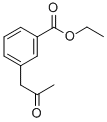 structure of CAS# 73013-49-7, 3-(2-Oxo-Propyl)-Benzoic Acid Ethyl Ester