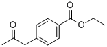 structure of CAS# 73013-51-1, 4-(2-Oxo-Propyl)-Benzoic Acid Ethyl Ester