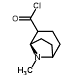 CAS#: 73045-47-3， (1R)-8-Methyl-8-azabicyclo[3.2.1]octane-2-carbonyl chloride