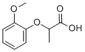 structure of CAS# 7309-51-5, 2-(2-Methoxyphenoxy)Propanoic Acid;2-(2-Methoxyphenoxy)Propionic Acid;An-329/13156511;1-06-00-00387 (Beilstein Handbook Reference)