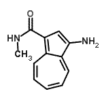 CAS#: 730977-52-3， 3-Amino-N-methyl-1-azulenecarboxamide