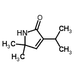 CAS#: 73119-63-8， 3-Isopropyl-5,5-dimethyl-1,5-dihydro-2H-pyrrol-2-one
