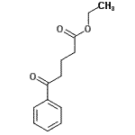 structure of CAS# 73172-56-2, Ethyl 5-oxo-5-phenylpentanoate;ethyl 5-oxo-5-phenylvalerate
