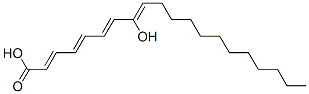 CAS#: 73179-96-1， (11E,13E,15E,17E)-8-Hydroxyicosa-11,13,15,17-Tetraenoic Acid