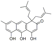 CAS#: 73210-82-9， 4,5,10-Trihydroxy-7-Methyl-1,1-Bis(3-Methylbut-2-Enyl)Anthracen-2-One