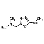 CAS#: 732183-16-3， 5-[(Dimethylamino)methyl]-N-methyl-1,3,4-oxadiazol-2-amine
