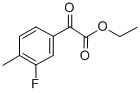 structure of CAS# 732251-65-9, Ethyl 3-Fluoro-4-Methylbenzoylformate;ETHYL 3-FLUORO-4-METHYLBENZOYLFORMATE