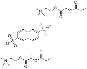 CAS#: 73231-78-4， Trimethyl-[2-(2-Propanoyloxypropanoyloxy)Ethyl]Azanium Naphthalene-2,6-Disulfonate