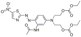 CAS#: 73275-66-8， Ethyl 5-[3-Acetamido-4-[(5-Nitrothiazol-2-Yl)Azo]Phenyl]-9-Oxo-2,8,10-Trioxa-5-Azadodecanoate