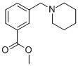 结构式 CAS# 73278-90-7, 3-(哌啶-1-基甲基)苯甲酸甲酯
