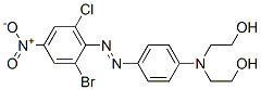 CAS#: 73287-62-4， N-[4-(2-Bromo-6-Chloro-4-Nitrophenyl)Diazenylphenyl]-2-[2-[4-(2-Bromo-6-Chloro-4-Nitrophenyl)Diazenylphenyl]Iminoethoxy]Ethanimine