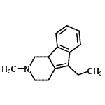CAS#: 732926-11-3， 5-Ethyl-2-methyl-2,3,4,9b-tetrahydro-1H-indeno[1,2-c]pyridine
