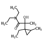 CAS#: 733046-19-0， N,N-Diethyl-2-(1-ethyl-2-methylcyclopropyl)-2-hydroxypropanamide