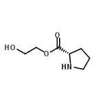 CAS#: 733697-14-8， 2-Hydroxyethyl L-prolinate