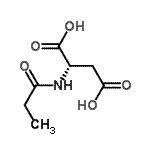 CAS#: 733705-23-2， N-Propionyl-L-aspartic acid