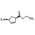 CAS#: 733727-05-4， Ethyl (1R,4S)-4-amino-2-cyclopentene-1-carboxylate