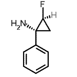 CAS#: 733738-37-9， (1R,2S)-2-Fluoro-1-phenylcyclopropanamine