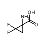 CAS#: 734528-48-4， 1-Amino-2,2-difluorocyclopropanecarboxylic acid