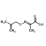 CAS#: 735221-46-2， (2E)-2-{[(2-Methyl-2-propen-1-yl)oxy]imino}propanoic acid
