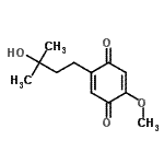 CAS#: 735270-31-2， 2-(3-Hydroxy-3-methylbutyl)-5-methoxy-1,4-benzoquinone