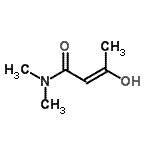 CAS#: 73528-95-7， (2E)-3-Hydroxy-N,N-dimethyl-2-butenamide