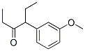 structure of CAS# 7355-84-2, 3-(3-Methoxyphenyl)-4-Hexanone;Nsc66201;St5443170