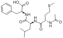 CAS#: 73572-34-6， N-Acetyl-L-methionyl-L-leucyl-L-Phenylalanine