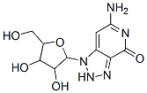 CAS#: 73591-56-7， 6-Amino-1-[3,4-Dihydroxy-5-(Hydroxymethyl)Oxolan-2-Yl]-2H-Triazolo[4,5-c]Pyridin-4-One