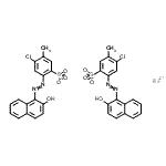 CAS#: 73612-34-7， Barium bis{4-chloro-2-[(2-hydroxy-1-naphthyl)diazenyl]-5-methylbenzenesulfonate}