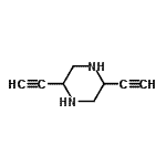 CAS#: 73614-73-0， 2,5-Diethynylpiperazine
