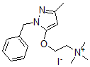 CAS#: 7368-12-9， 2-(2-Benzyl-5-methylpyrazol-3-yl)oxyethyl-trimethylazanium iodide
