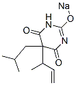 CAS#: 73681-10-4， Sodium 5-But-3-En-2-Yl-5-(2-Methylpropyl)Pyrimidin-3H-2,4,6-Trione