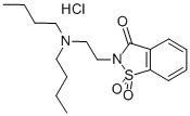 CAS#: 73698-50-7， 2-[2-(Dibutylamino)Ethyl]-1,1-Dioxo-1,2-Benzothiazol-3-One Hydrochloride