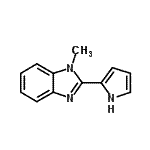 CAS#: 73725-25-4， 1-Methyl-2-(1H-pyrrol-2-yl)-1H-benzimidazole