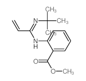 CAS#: 73750-47-7， Methyl 2-[(N-Tert-Butyl-C-Ethenylcarbonimidoyl)Amino]Benzoate