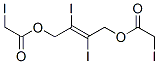 CAS#: 73758-42-6， [(E)-2,3-Diiodo-4-(2-Iodoacetyl)Oxybut-2-Enyl] 2-Iodoacetate