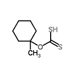 CAS#: 737697-72-2， O-(1-Methylcyclohexyl) hydrogen carbonodithioate