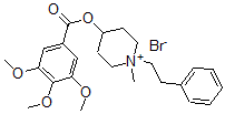 CAS#: 73771-92-3， (1-Methyl-1-Phenethylpiperidin-1-Ium-4-Yl) 3,4,5-Trimethoxybenzoate Bromide