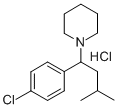 CAS#: 73790-69-9， 1-[1-(4-Chlorophenyl)-3-Methylbutyl]Piperidine Hydrochloride