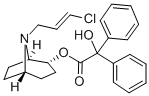 CAS#: 73837-05-5， [(2R)-8-[(E)-3-Chloroprop-2-Enyl]-8-Azabicyclo[3.2.1]Octan-2-Yl] 2-Hydroxy-2,2-Di(Phenyl)Acetate