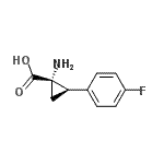 CAS#: 738541-61-2， (1S,2R)-1-Amino-2-(4-fluorophenyl)cyclopropanecarboxylic acid