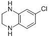 结构式 CAS# 73855-45-5, 6-氯-1,2,3,4-四氢喹喔啉