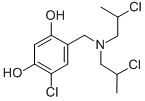 CAS#: 73855-51-3， 4-[(Bis(2-Chloropropyl)Amino)Methyl]-6-Chlorobenzene-1,3-Diol