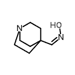 CAS#: 738570-87-1， (Z)-1-(1-Azabicyclo[2.2.2]oct-4-yl)-N-hydroxymethanimine