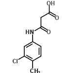 CAS#: 73877-03-9， 3-[(3-Chloro-4-methylphenyl)amino]-3-oxopropanoic acid